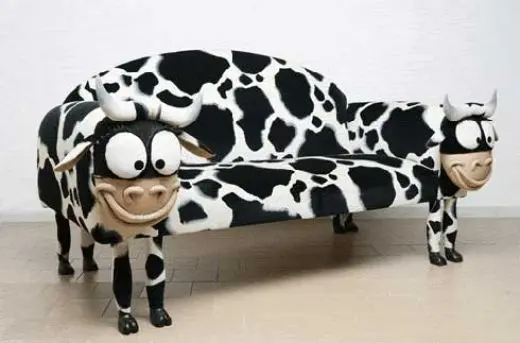 Cow Sofa Cartoon Furniture Design