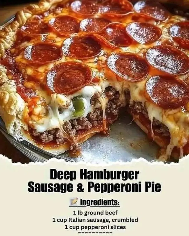 Deep Dish Pizza Pie