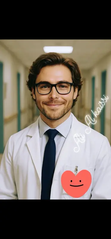 Doctor In Hallway Smiling