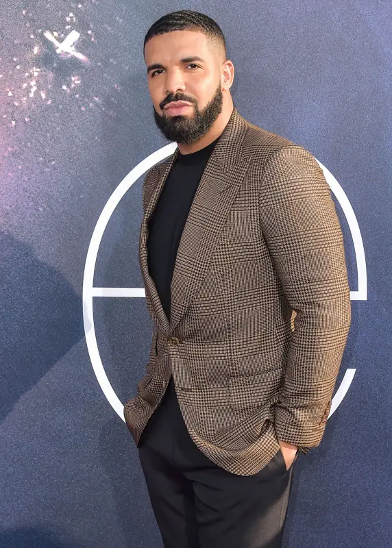 Drake Posing In Blazer