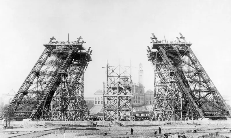 Early Tower Construction Site