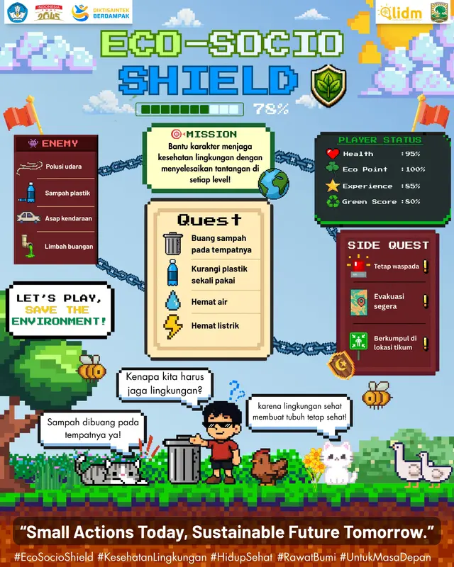Eco-Socio Shield Game Interface