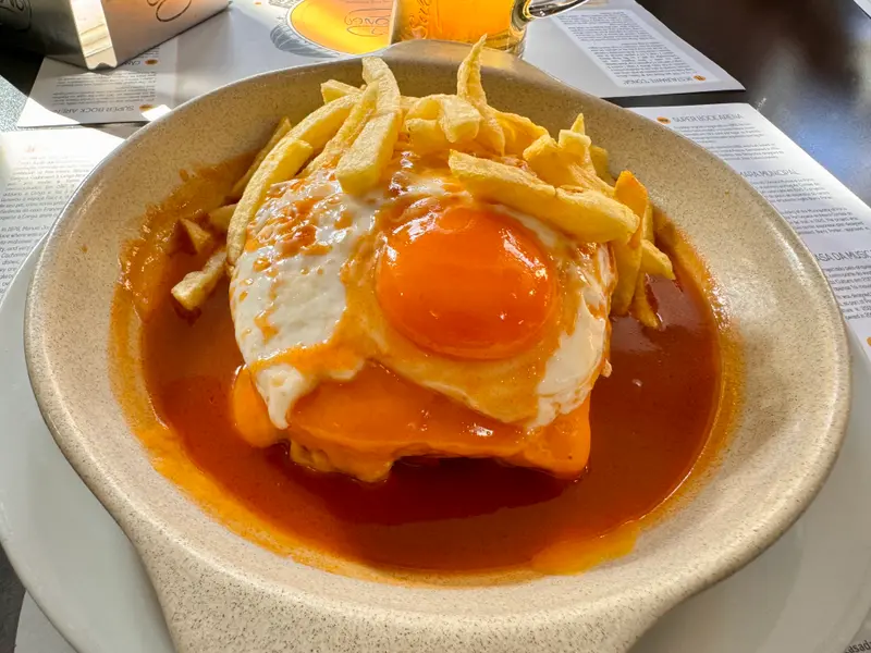 Egg, Fries, And Sandwich