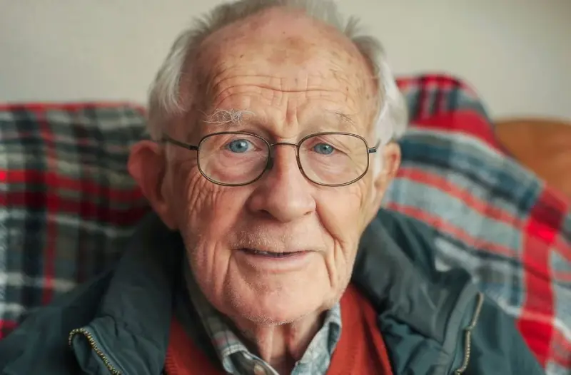 Elderly Man Portrait Photograph