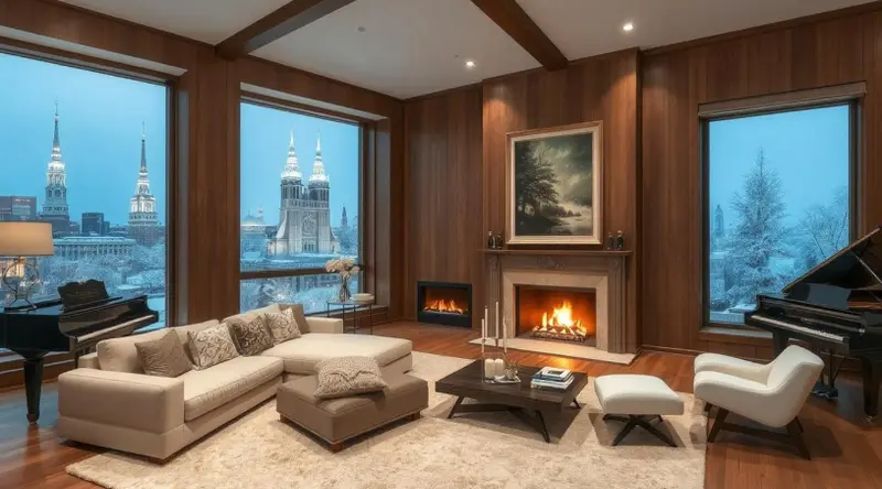 Elegant Living Room Interior