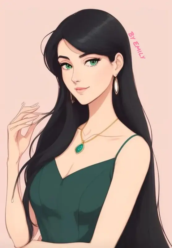 Elegant Woman Illustration