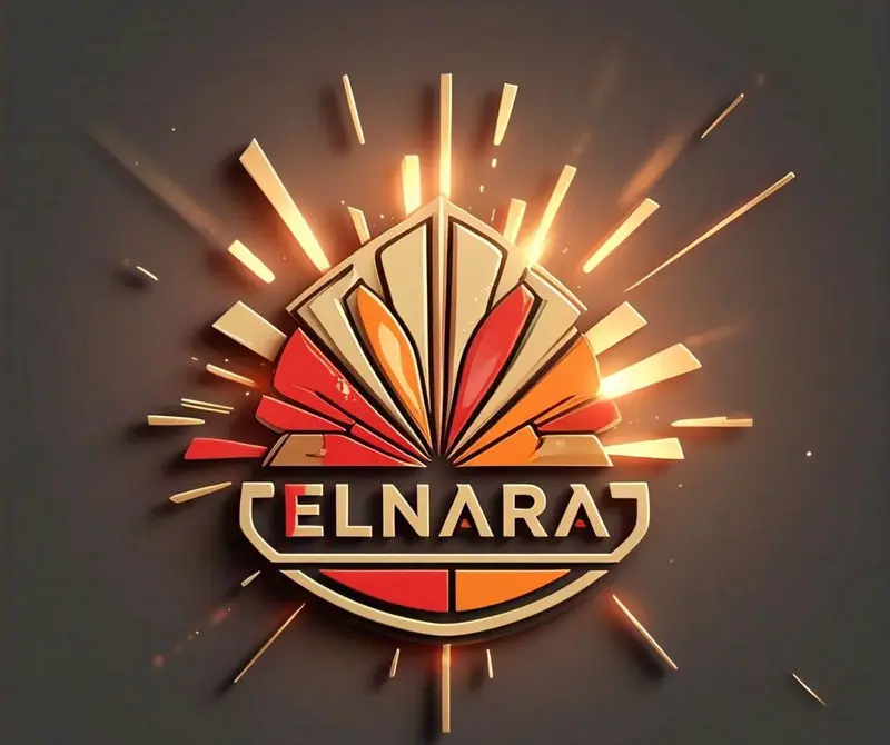 Emblem: Geometric Burst Logo