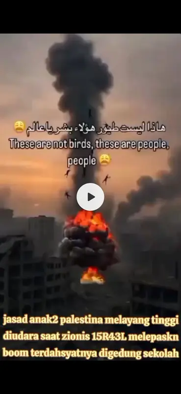 Explosion, Falling Figures, Devastation