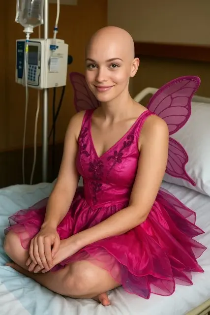 Fairy In Hospital Bed