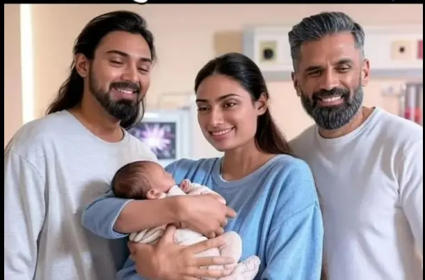 Family Portrait With Newborn