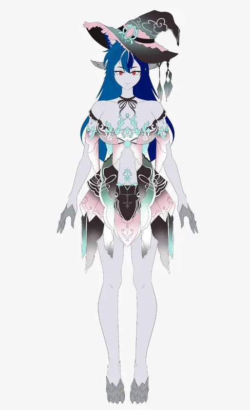 Fantasy Character In Armor