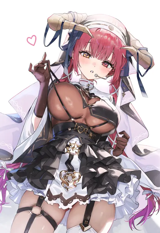 Fantasy Character With Horns