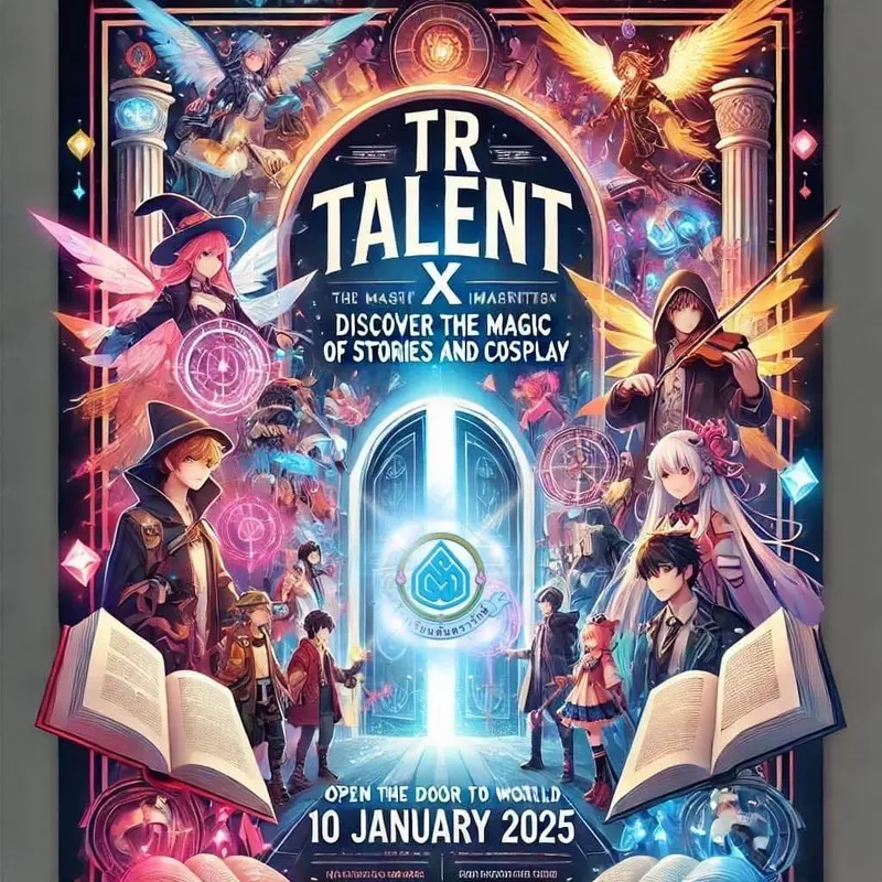 Fantasy Cosplay Event Poster