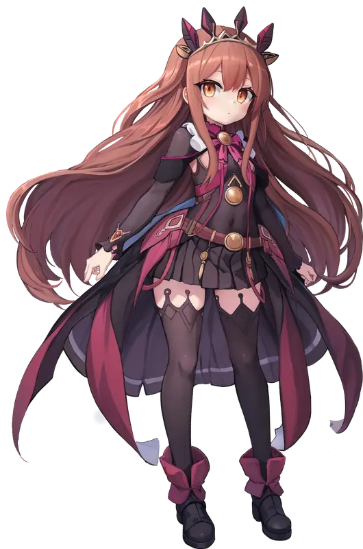 Fantasy Girl In Detailed Attire