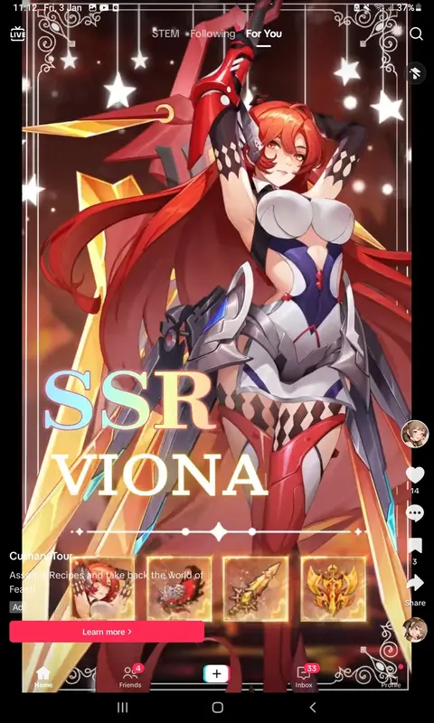 Fantasy Warrior Character Illustration