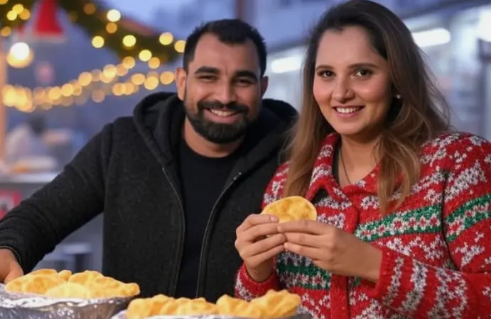 Festive Snack Gathering Scene