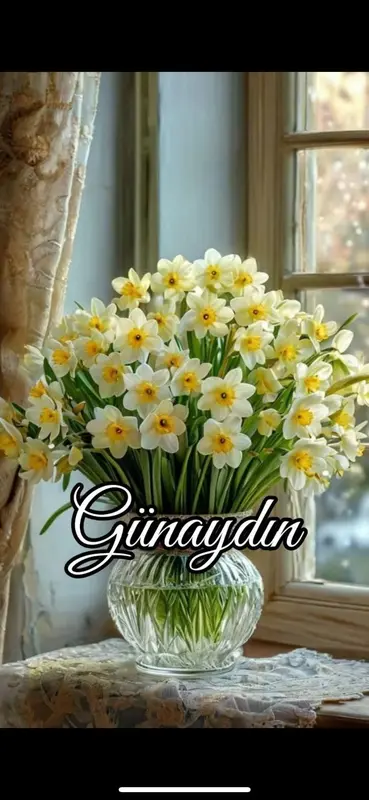 Floral Bouquet Morning Greeting