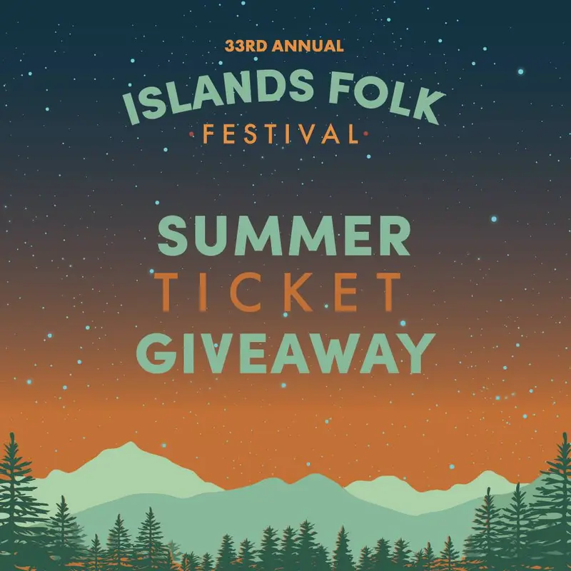 Folk Festival Giveaway Poster
