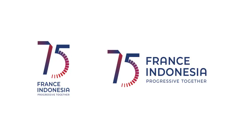 Franco-Indonesian Partnership Logo