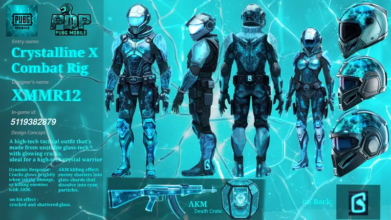 Futuristic Combat Suit Illustration