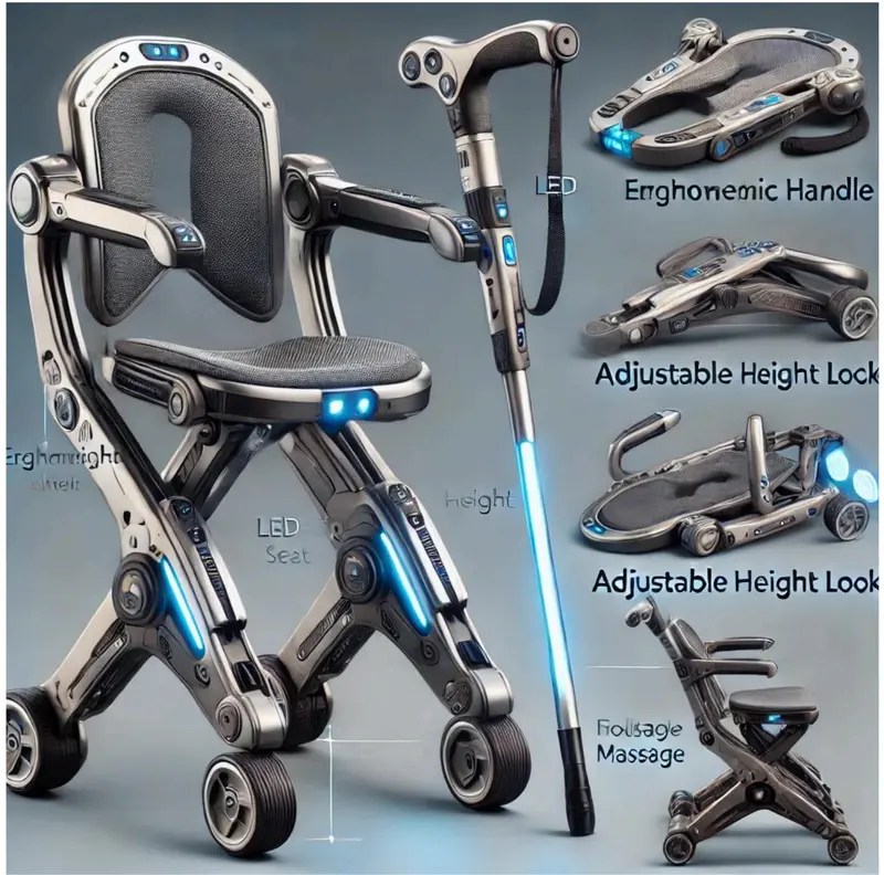 Futuristic Mobility Aid Design