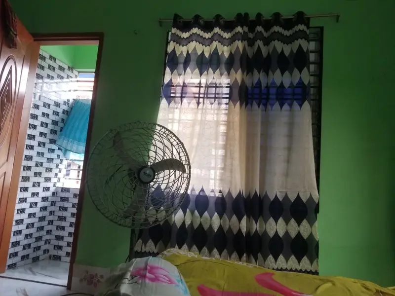 Green Room With Open Door