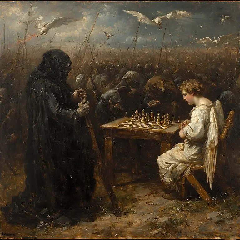 Grim Reaper, Angel Chess Game