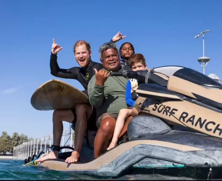 Group On Jet Ski Posing