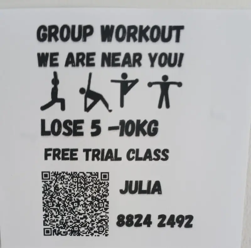 Group Workout Promotion Flyer
