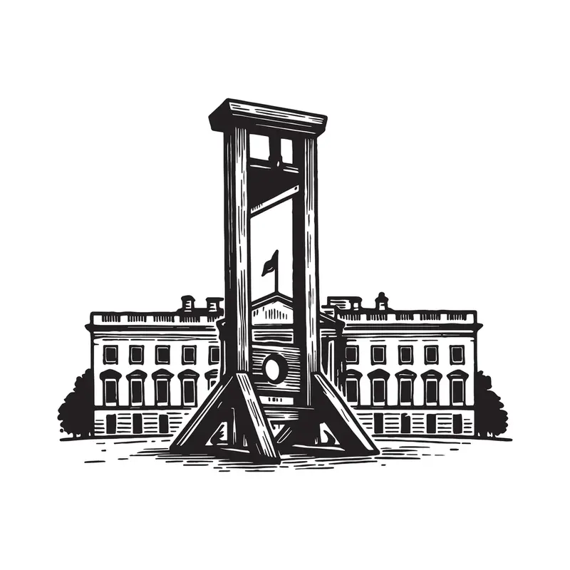 Guillotine Government Structure Illustration