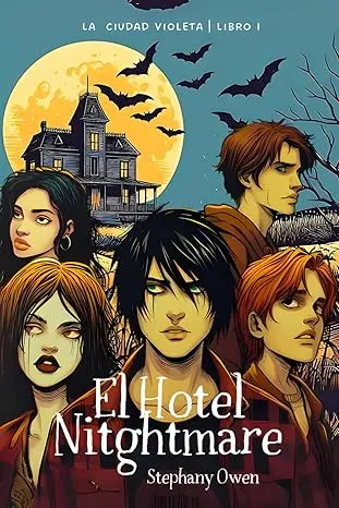 Haunted House Group Illustration