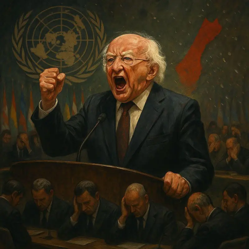 Higgins Addresses The Assembly