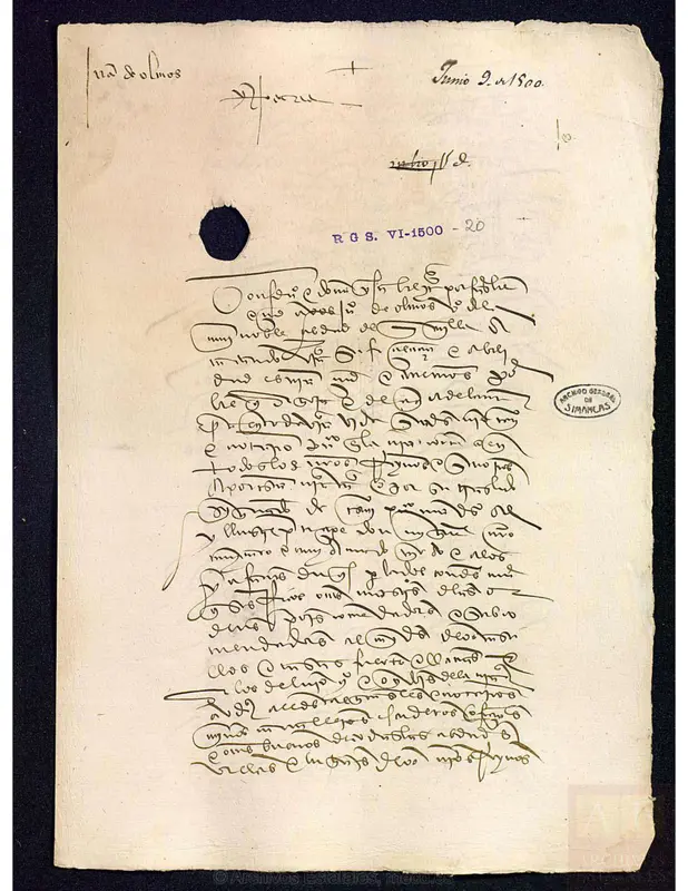 Historical Handwritten Letter 1800