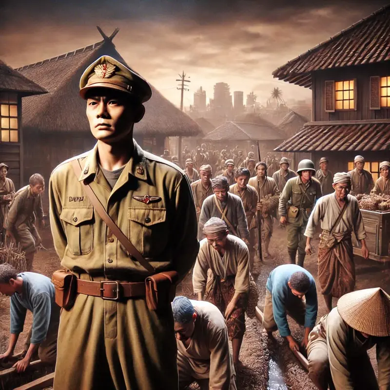 Historical Military Officer Scene