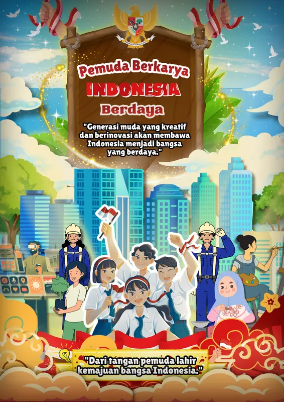 Indonesian Youth Celebrating Progress, Achievement