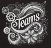 Intricate Teams Illustration
