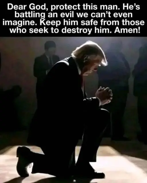 Kneeling Man In Spotlight