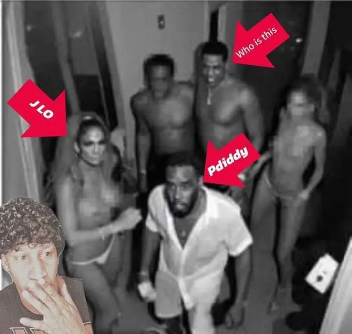 Labeled Group Photo Indoors