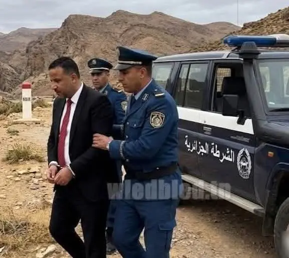 Man Escorted By Police