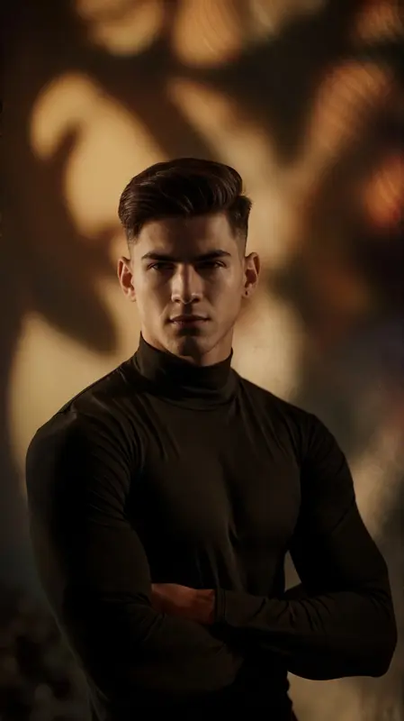 Man In Black Turtleneck