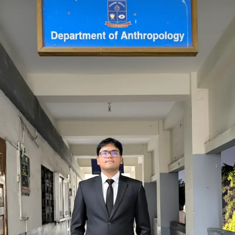 Man In Suit, Hallway