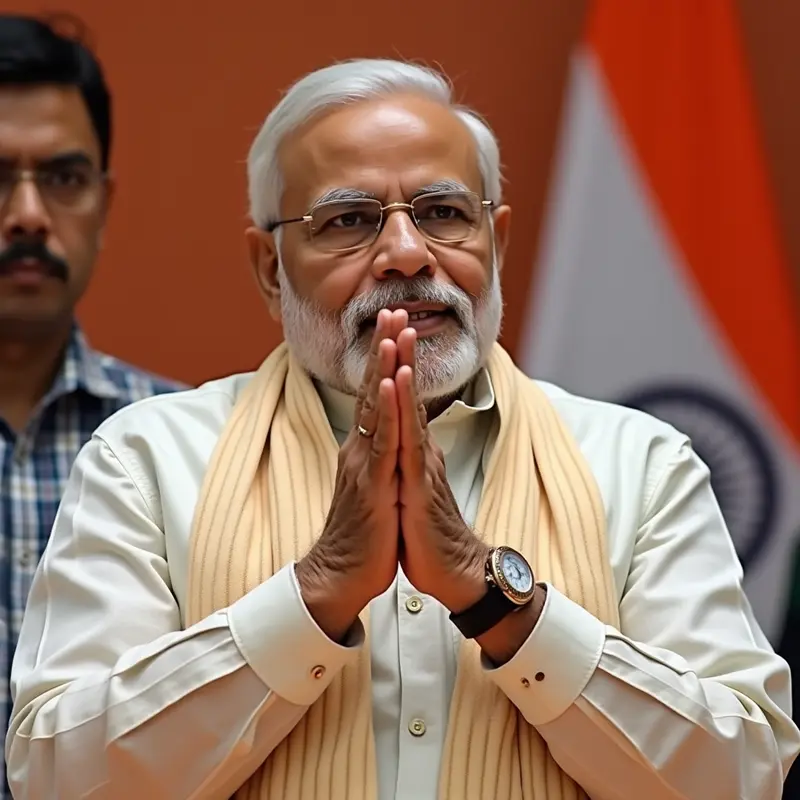 Man Posing With Folded Hands