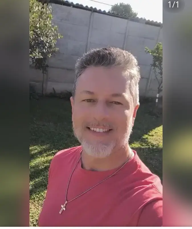 Man Smiling Outdoors Portrait