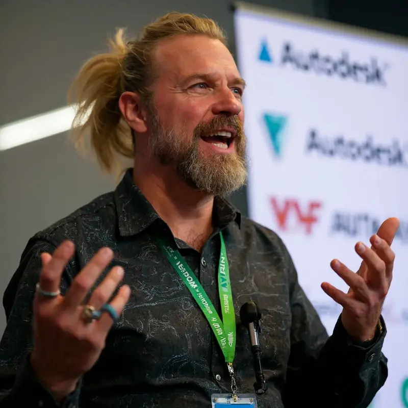 Man Speaking At Conference