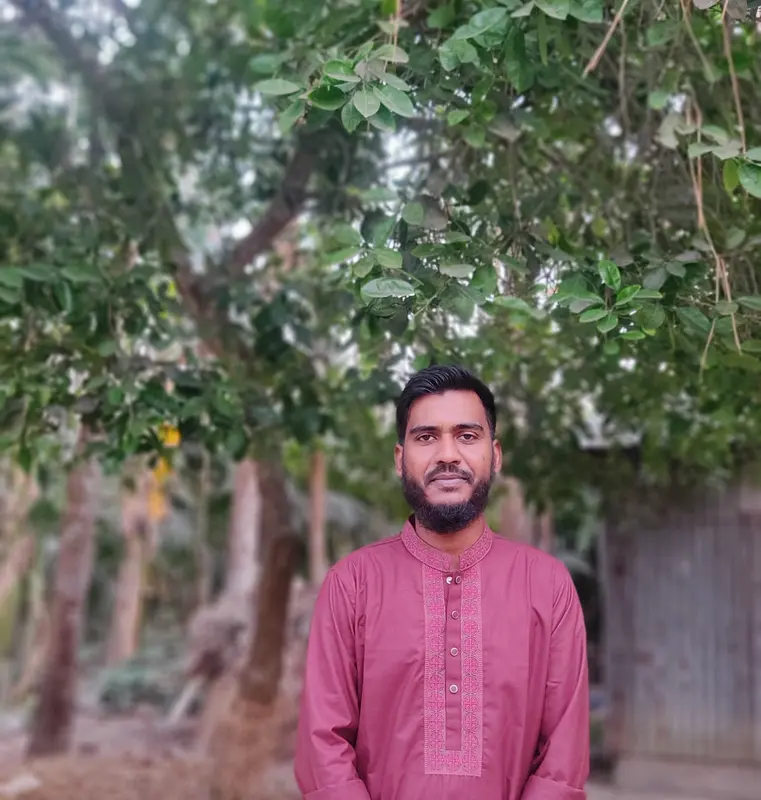 Man Under Tree Portrait