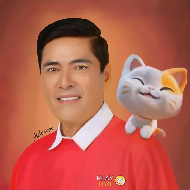 Man With Cartoon Cat