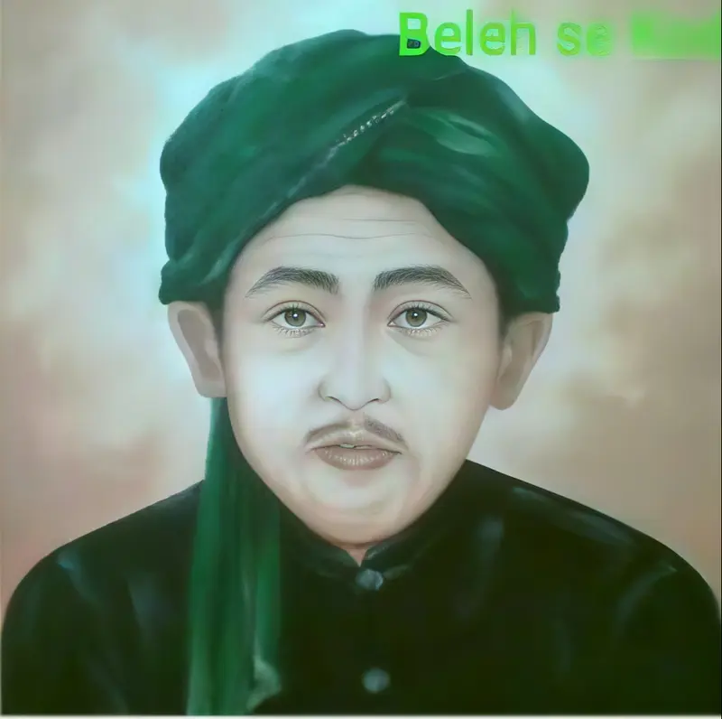 Man With Green Headscarf