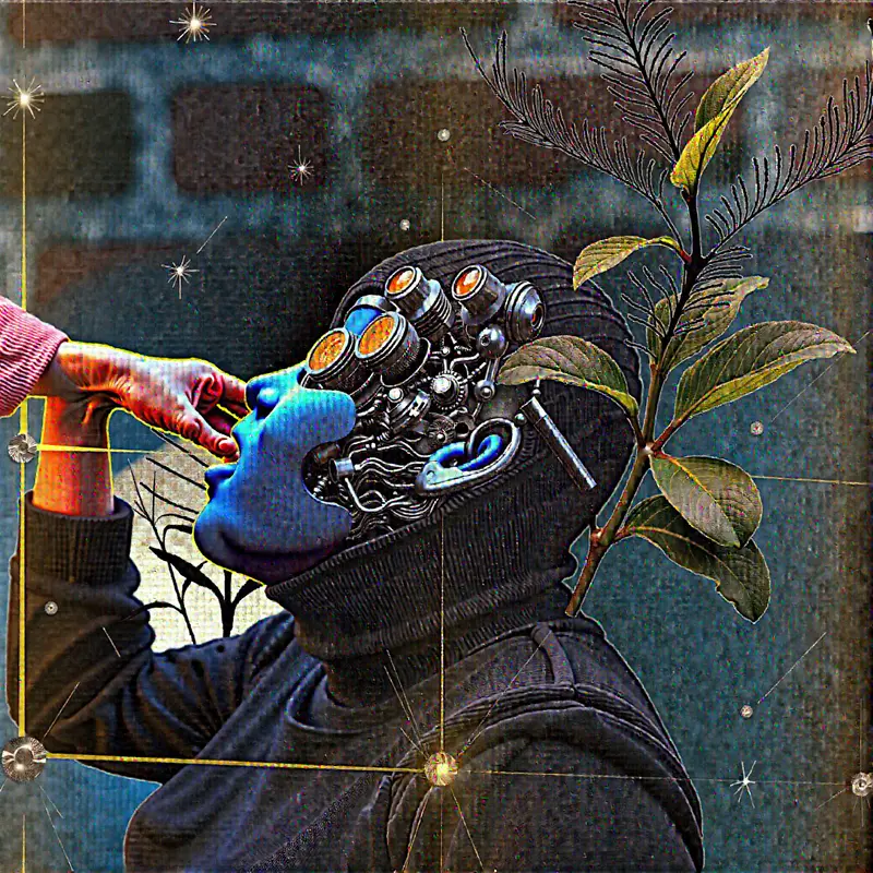 Mechanical Face With Nature Integration