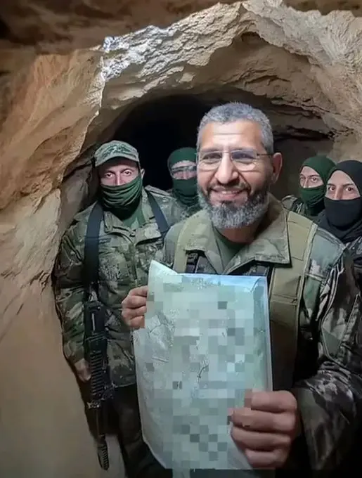 Military Personnel In Cave