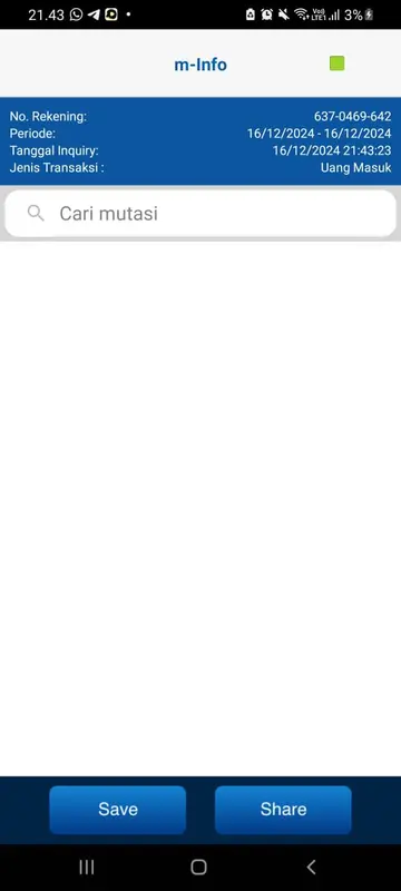 Mobile Banking App Screenshot